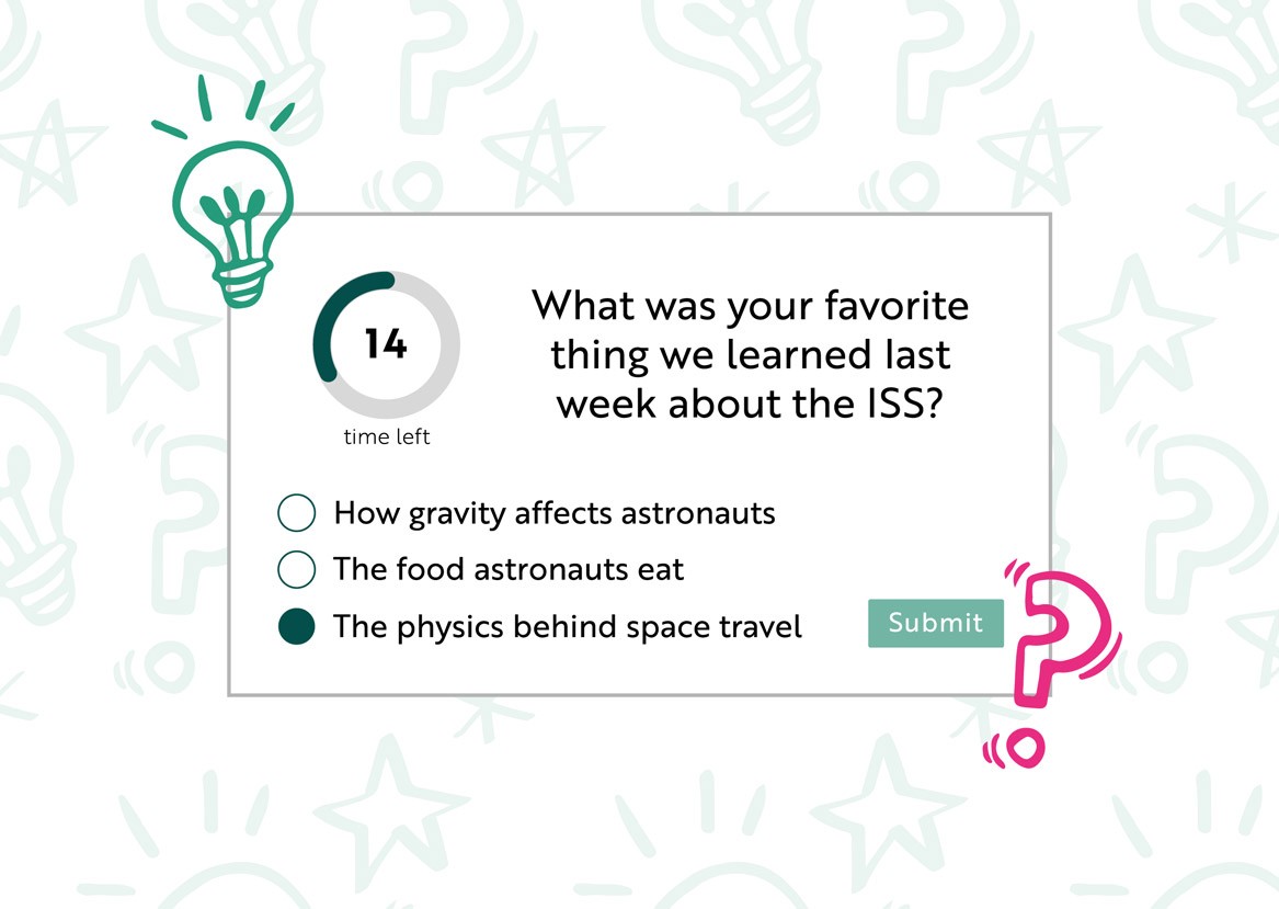 An example of step 3 of Gagné's 9 Events of Instruction.